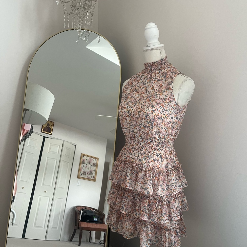 Floral Ruffle Dress